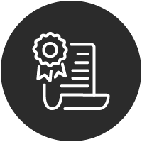 Icono "Formación actualizada" | Flé Cosmetics